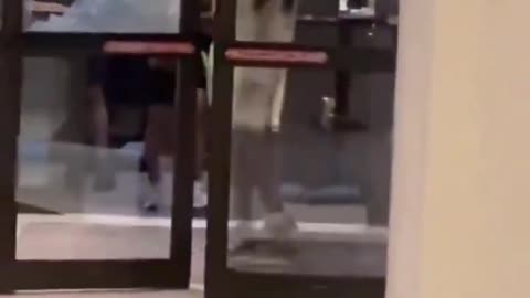 An unhinged man didn’t get his way at a hotel…