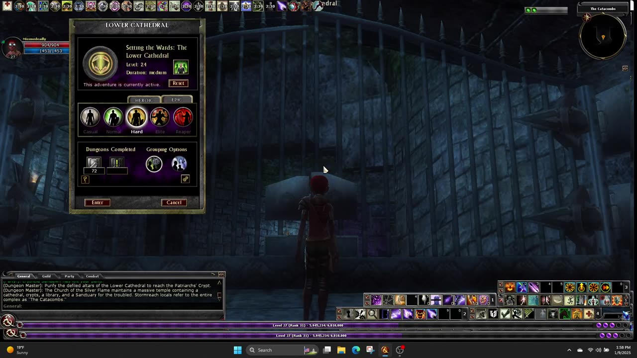 Setting the Wards Catacombs