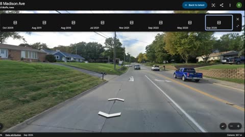 google maps around my street