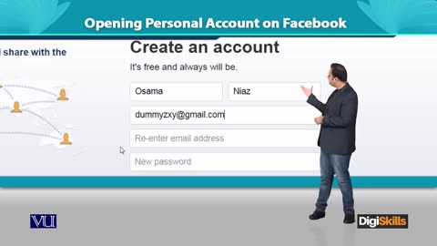 23 FACEBOOK Opening Personal Account on Facebook -Digital Marketing Complete Course