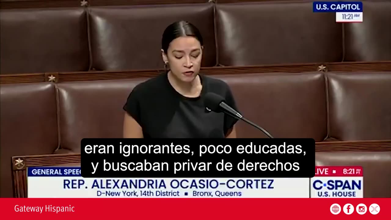 Rep. AOC just slammed the resolution honoring Charlie Kirk