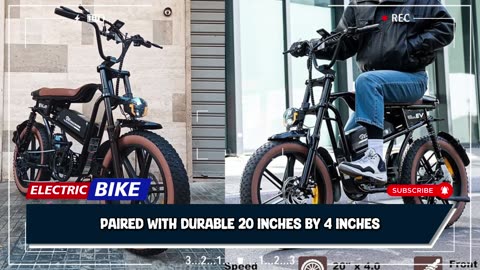 EVERCROSS EK30 Electric bike 250W motor 20 x 4.0 wide tires Electric bike