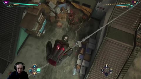 Clearing out the warehouse all stealthy.