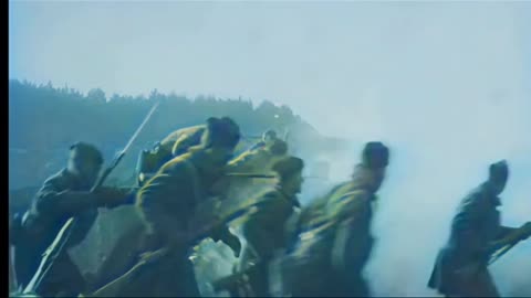 Troops Advance Under Heavy Smoke Screens France 1919