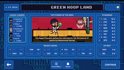 Green Hoopland Season 2: simming day 13