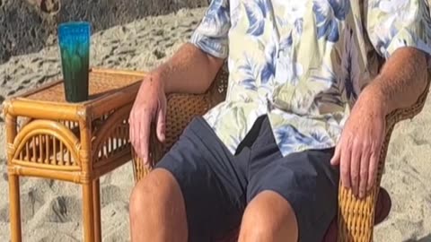 A dispatch from the King of Calm.