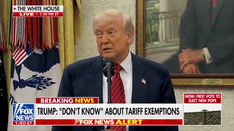 President Trump on trade negotiations with China