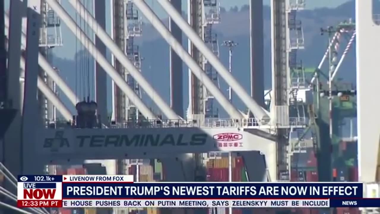 President Trump's latest tariffs take effect