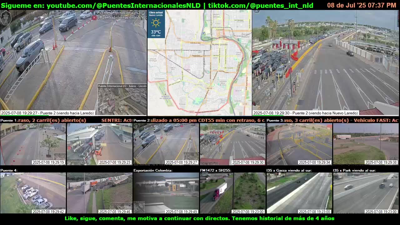 Puentes Internacionales NLD (Youtube / TikTok)