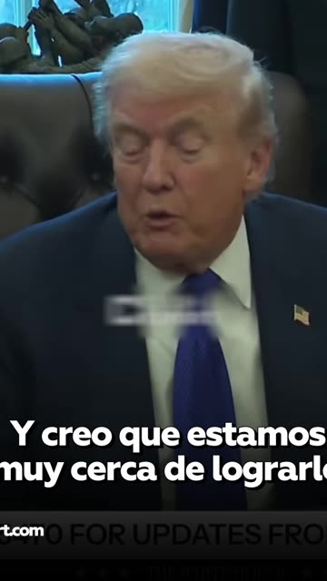 Trump afirma que EE.UU. está "negociando" con Cuba