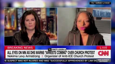 Minutes ago, FBI Agents ARRESTER this woman, Nekima Levy Armstrong organizing Church Disruptions