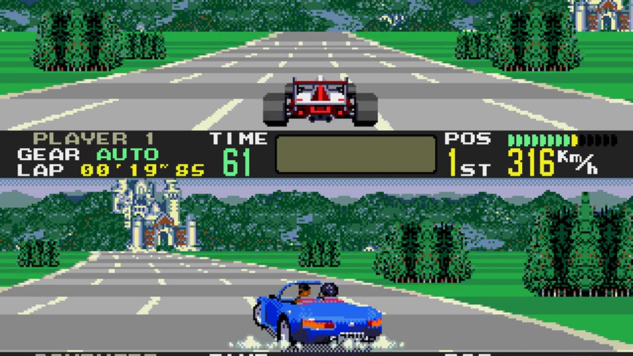 Mega Drive Longplay 152 Outrunners