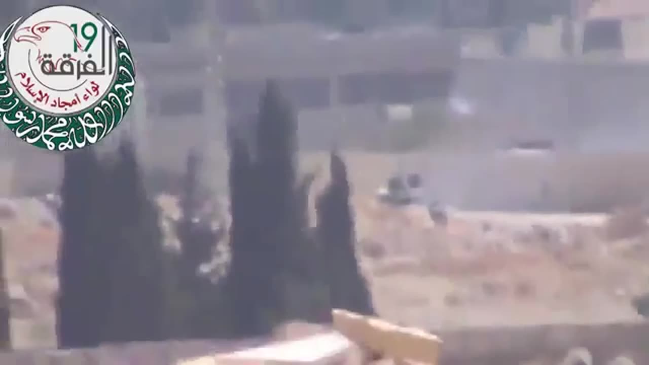 Syrian War W. Aleppo, Konkurs vs T-62 2013.08.04