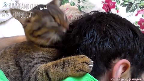 Have the love of a cat is to have the world