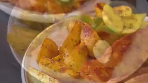 Making a simple fish and chips dish