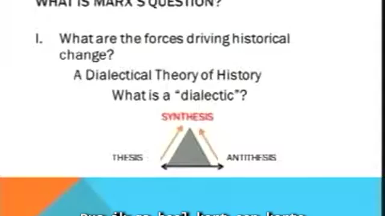 Karl Marx_ A Dialectical Theory of History _ Sociology 1 _ Lecture 16 (Dutch/NL Subs)
