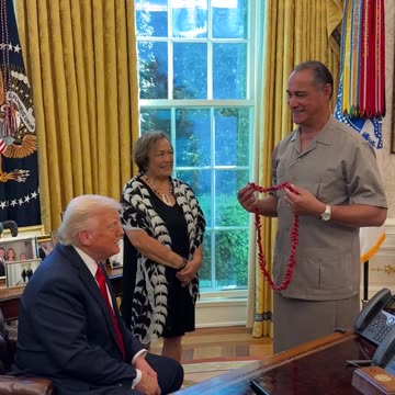 It’s official President Donald Trump is now royalty