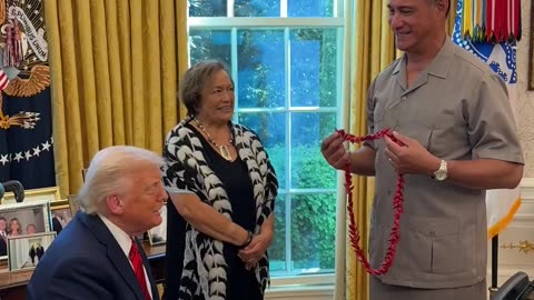 It’s official President Donald Trump is now royalty