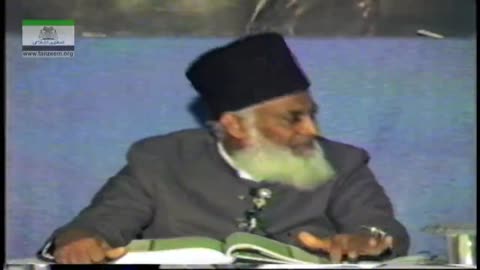 Tafseer Surah Al-Mujadilah (20 till end 22) By Dr. Israr Ahmed (1988) | 05/05