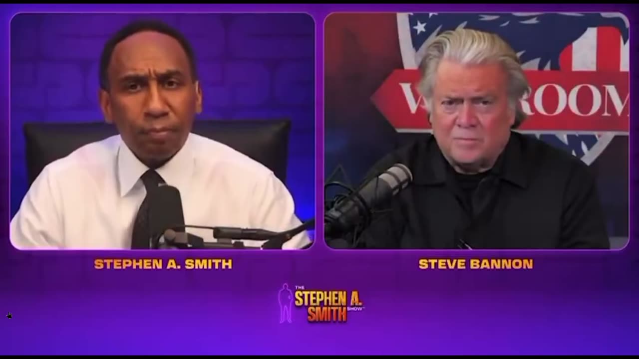 STEPHEN A. SMITH ASKS STEVE BANNON: WHERE DO BLACK AND LATINO...
