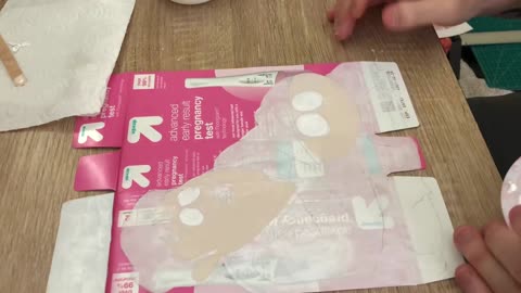 South Park Cartman Painting on Pregnancy Test Box