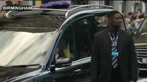 Ozzy Osbourne's Funeral Procession in Birmingham, England #shorts #ozzyosbourne #ozzyfuneral