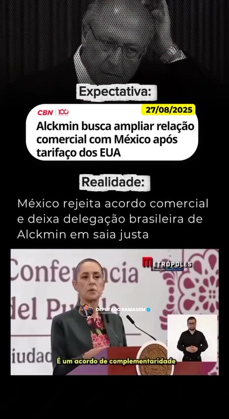 Nova política externa: viajar para ouvir não!