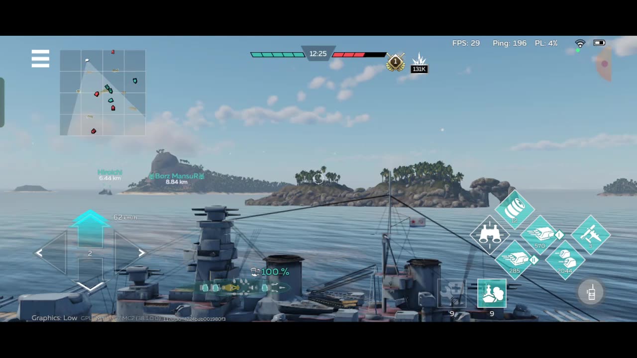 Russian Battleship Sovetkij Soyuz gameplay - War Thunder Naval gameplay
