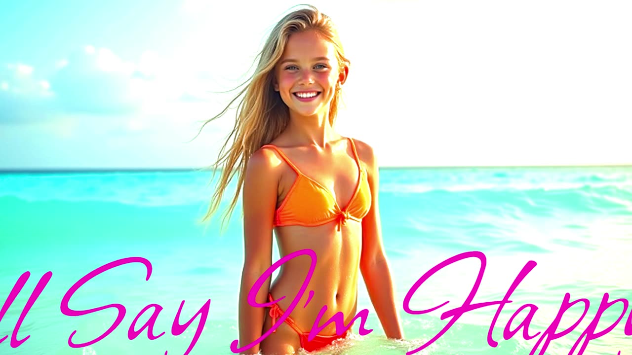 Electronic Music. Song I'll Say I'm Happy..