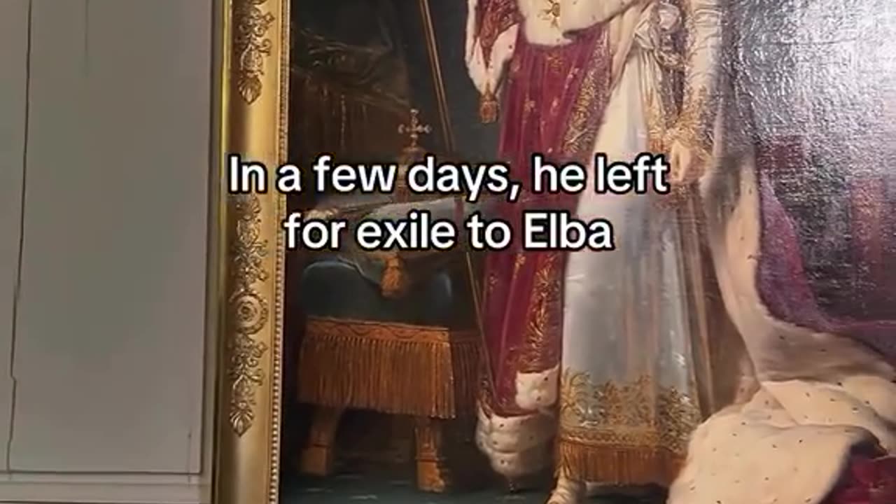 Napoleon lost his Empire in these rooms