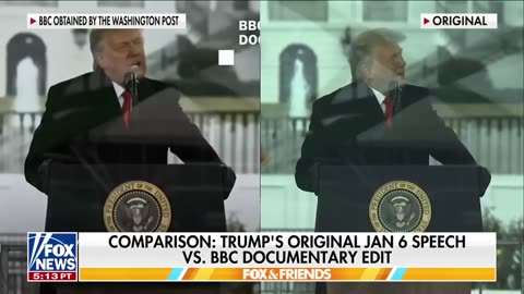 BBC responds to Trump's THREAT over Jan. 6 video edit