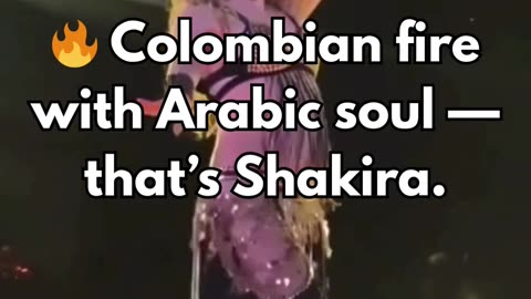 Is Shakira half Arabic?