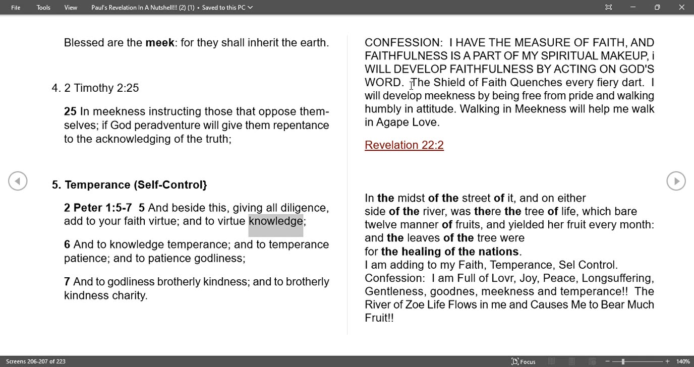 PART 7 PAUL'S REVELATION. JESUS' PRESENT DAY MINISTRY ART 8MEDITATION . RENEWAL ROM 12:2