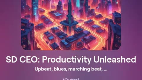 Fun AI Theme Song for a Speaking Event
