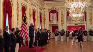 What a WELCOME the Japanese gave President Trump at Akasaka Palace.