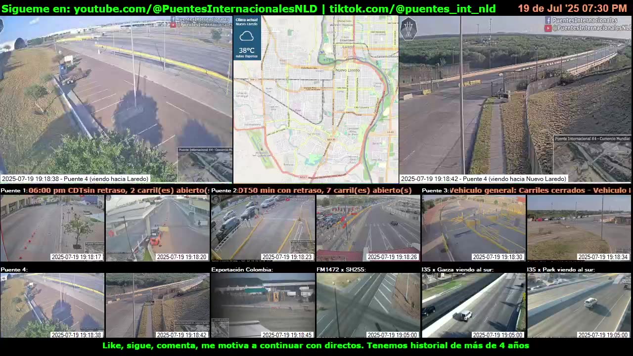 Puentes Internacionales NLD (Youtube / TikTok)