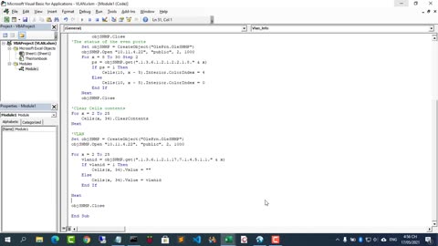 How to display all VLANs of switch on Excel