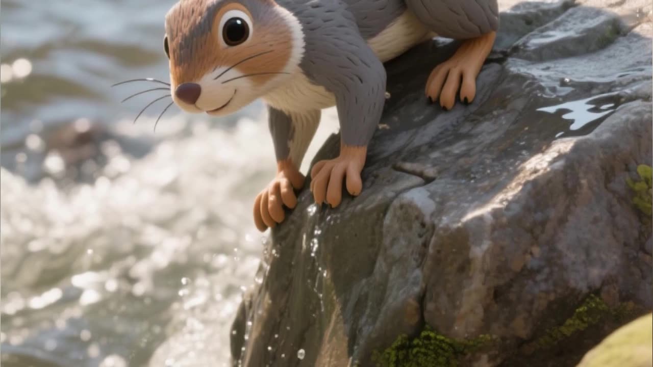 The Squirrel and the River | Long English Moral Story