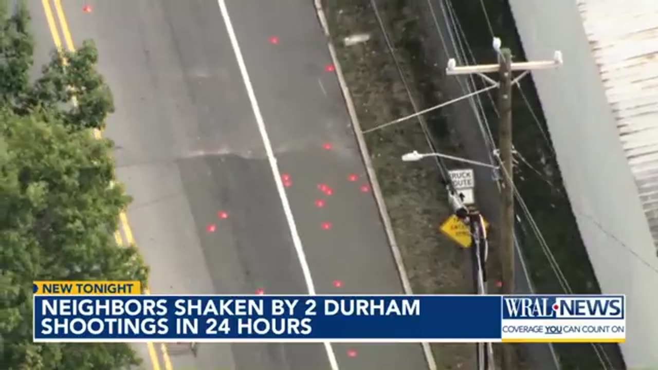 Two shootings in less than 24 hours just miles away from each other leave Durham residents shaken