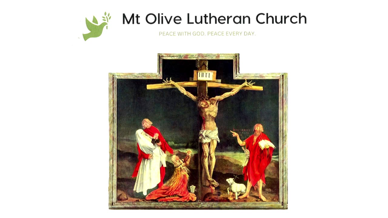 Worship From Mt. Olive Ev. Lutheran Church