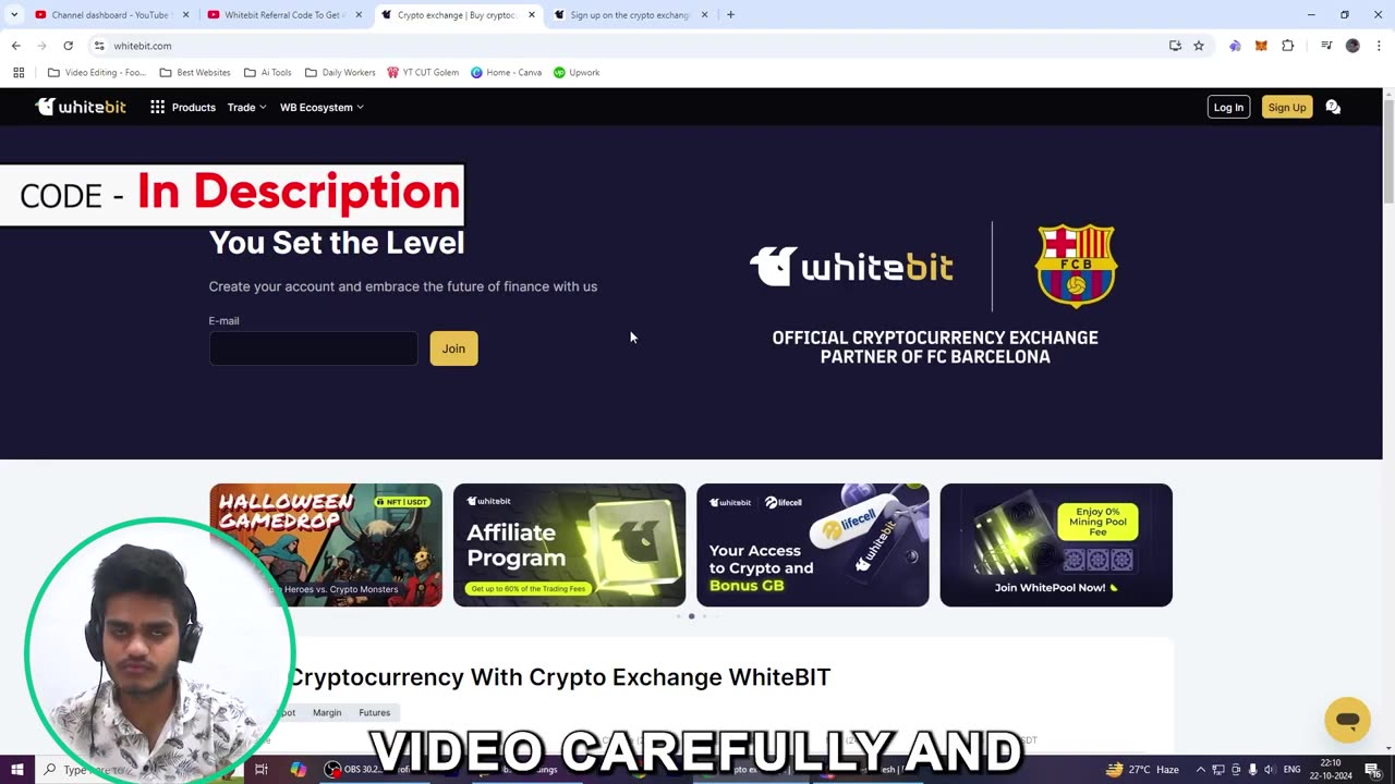 WhiteBIT Referral Code "SAVE10" - Enjoy 25% Discount on Trading Fees