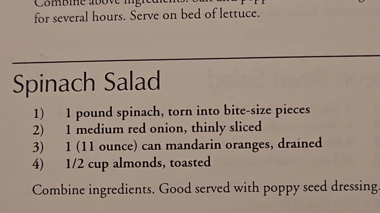 Recipe for Pea Salad