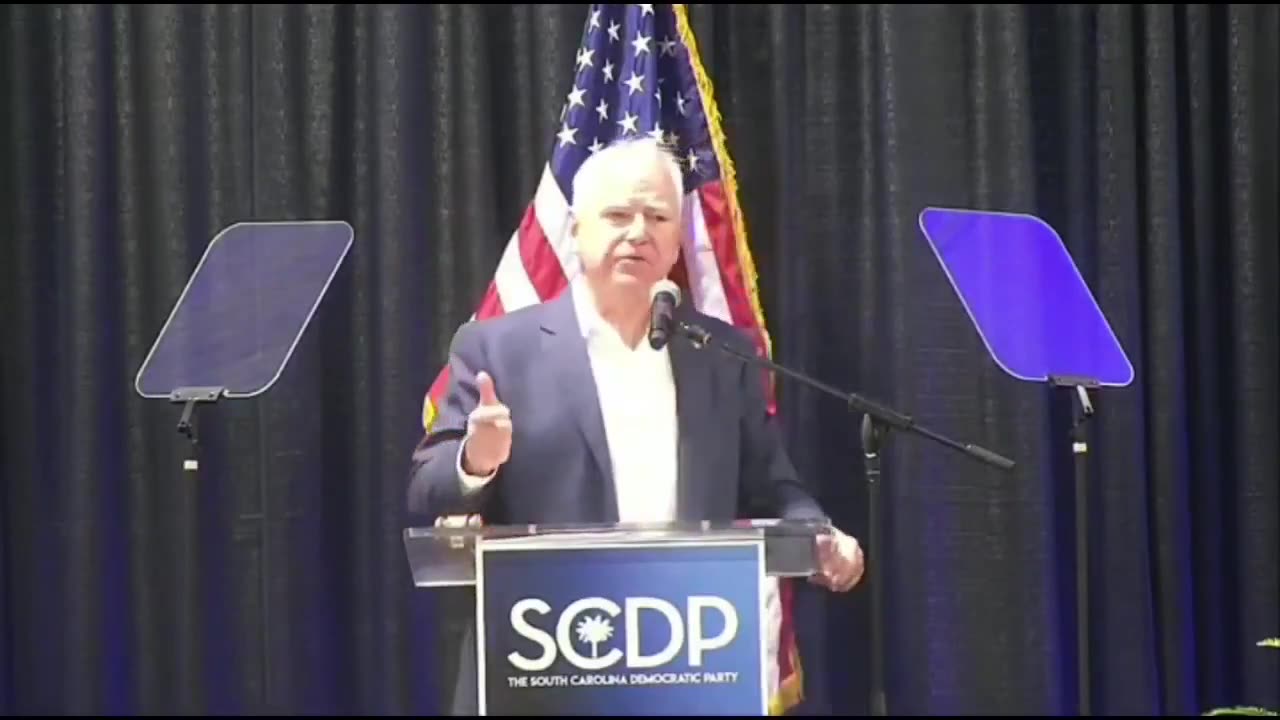 Tim Walz Calls On Democrats To 'Bully' Trump