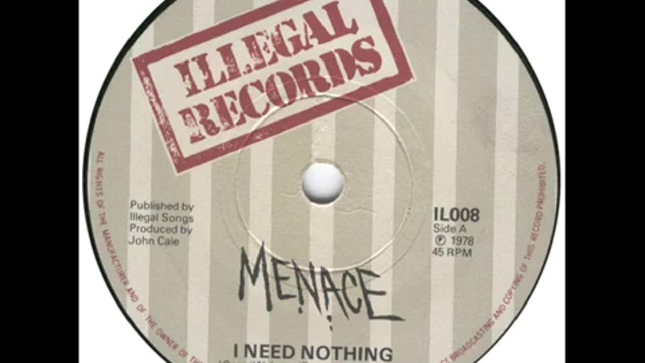 MENACE....I NEED NOTHING