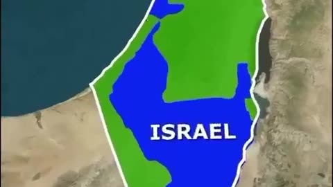 Timelapse of how Israel took Palestinian Land