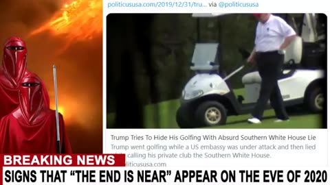SIGNS THAT THE END IS NEAR APPEAR ON THE EVE OF 2020