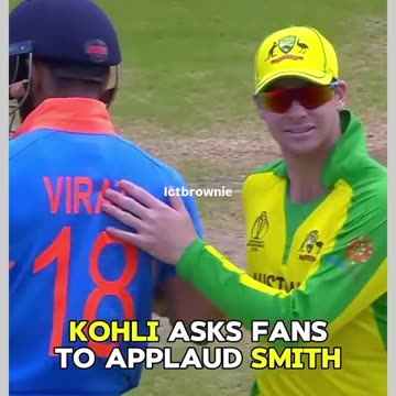 Respect Moments In Cricket History 😊