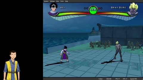 Yuyu Hakusho: The Dark Tournament (PCSX2) Hiei arcade run!