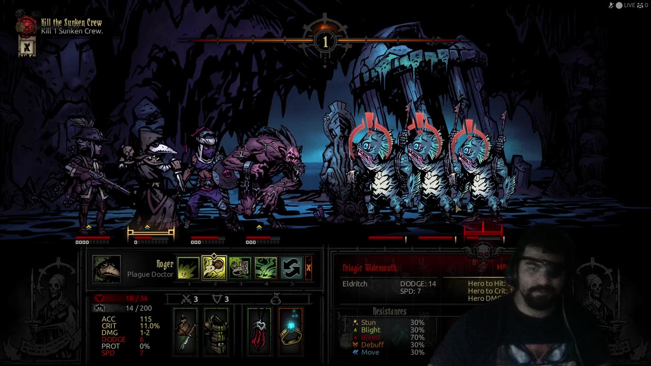 Drunk Darkest Dungeon