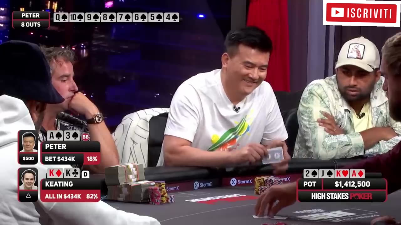 High poker pot cash game american
